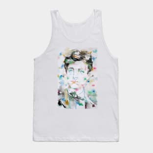 ARTHUR RIMBAUD watercolor portrait .3 Tank Top